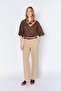 Women's Mink 2039 Wide Leg Pants with Belt