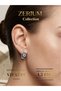 Children's and Women's Vip Steel Earrings Elegant Lightweight Zircon Evil Eye Bead Series - 4