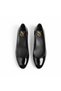 Black Patent Leather Feta Sole Women's Casual Comfortable Shoes - 3