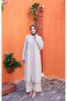 Lace Embroidery Detailed Cotton Linen Set
