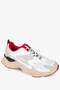 Banksy Men's White Red Sneakers - 2