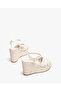 SANDAL WITH HIGH RAFFIA WEDGE - 3