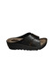 Sultan women's casual comfortable stylish lightweight buckle detailed slippers - 2