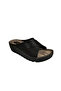 Sultan women's casual comfortable stylish lightweight buckle detailed slippers