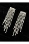 Crystal Shiny Stone Dangle Stylish Women's Trendy Earrings - 4