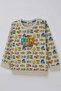 Boy's Tracksuit Set Entertainment Themed Zebra Adventure 1.5-5 Years, Stone - 6