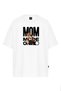 Mom Mode on Mother Daughter Printed Short Sleeve T-Shirt