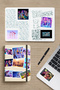 Kpop Demon Hunters 1 Phone Laptop Bullet Journal Adhesive Foil Sticker Pack (20Pcs) - 3