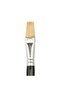 358F Series White Natural Bristle Flat Cut Brush No: 20 X 12 Pieces