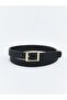 Leather-Look Women Belt 3-Piece Set (S6) - 2