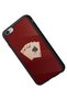 حافظة لامعة فاخرة بتصميم أحمر متوافق مع هاتف iPhone 6 Plus - 3