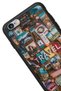 حافظة ممتازة لامعة متوافقة مع iPhone 6 Plus مع تصميم ملصق - 2