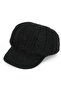 Women's Knitwear Hat Soft Textured Winter Beanie Hat Daily Use Cashmere Model Black - 2
