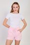 Women's Boat Neck Gathered Short Sleeve Bodysuit - White
