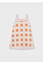 Crochet Embroidered Knitted Girls' Dress 3935 - 2