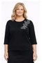 Plus Size Full Lycra Trendy Elastic Waist Flower Embroidered Stylish Fashionable Women's Wedding Skirt and Blouse Set - 4