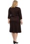 Plus Size Full Lycra Trendy Elastic Waist Flower Embroidered Stylish Fashionable Women's Wedding Skirt and Blouse Set - 4