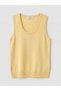 Özmarka New Season U-Neck Women's Knitwear Tank Top