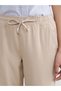 Trendlucky Balloon Fit Women's Jean Pants with Elastic Waist and Difference in Color - 3