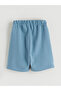 Two Mt Shop Quality Blue Plain Standard & Regular Boys' Shorts - 3
