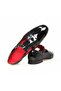 Black Color Laceless Genuine Leather Men's Patent Leather Summer Shoes - 2