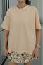 Salmon 100% Cotton Crew Neck T-Shirt - 3