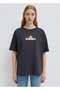 Garfield Printed Loose Fit 100% Cotton T-Shirt - 3