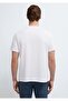 M0613270 Black Logo Printed T-Shirt Men's T-Shirt White - 7