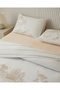 Garden Toile Cotton Sheet Double Duvet Cover Set 200X220 cm Beige - 3
