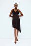 MAMA Lace-trimmed strappy dress