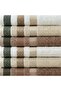 100% Cotton 6-Piece Towel Set 50X90 cm Soft Absorbent Hand and Face Towels Daily Dowry Set - 3