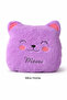 Meav Decorative Children's Room Pillow with Cat Figure - 5