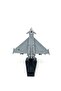Eurofighter Typhoon F.2 Fighter Jet 1:100 Die-Cast Model - 17X17 cm German Air Force - 6