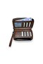 Mnt2230 Portfolio Leather Wallet Brown - 4