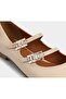 Beige Women's Ballerinas - 6