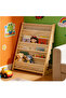 Children's Bookshelf Solid Wood Multi-layer Magazine Shelf Simple Bookcase Book Storage Rack - 3