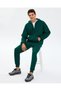 M essential full zip hoodie sweatshirt men's khaki sweatshirt s2610014-4222 - 5