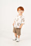 Baby Boy Summer Flexible Fabric Comfortable T-Shirt Shorts 2-Piece Set - 7