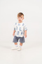 Baby Boy Summer Flexible Fabric Comfortable T-Shirt Shorts 2-Piece Set - 2