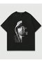 Eminem Printed Unisex Oversize Cut 100% Cotton Crew Neck Rap T-Shirt