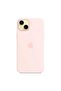 iPhone 15 Plus Silicone Case with MagSafe, Light Pink - 8