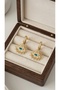 316L Steel Earrings, Anti-Tarnish, Anti-Allergic, with Eye Figure (2 Years Importer Guarantee) - 2