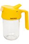 All Purpose Dispenser Jar Set 350 ml Glass Honey Syrup Sauce Pourer TWES039 - 3