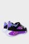 Velcro Lightweight Anatomical Sole Daily Sneaker Children's Sports Shoes Black - Lila - 4