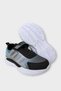 Velcro Lightweight Anatomical Sole Children's Sports Shoes Black - Ice - 5