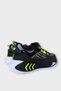 Velcro Lightweight Anatomical Sole Casual Sneaker Children's Sports Shoes Black - Yellow - 4
