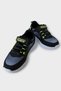 Velcro Lightweight Anatomical Sole Casual Sneaker Children's Sports Shoes Black - Yellow - 3