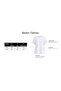White Oversize Crew Neck Accessory-Themed Printed Women's T-Shirt with Tassel Detail - 4