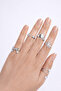Women's Steel Joint Ring - 3
