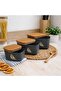 3-Pack Black Storage Container - 2